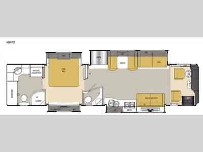Floorplan - 2016 Coachmen RV Sportscoach Cross Country RD 404RB
