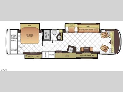 Floorplan - 2016 Newmar Dutch Star 3726