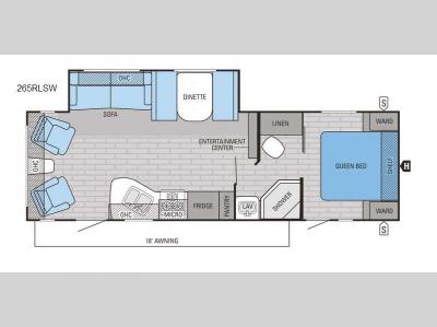 Floorplan - 2016 Jayco Jay Flight SLX 265RLSW