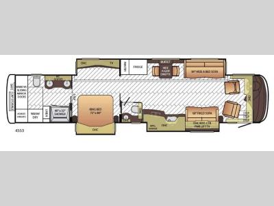 Floorplan - 2016 Newmar Essex 4553