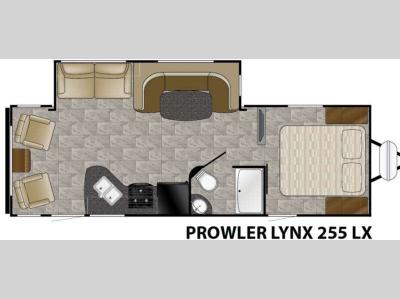 Floorplan - 2016 Heartland Prowler Lynx 255 LX