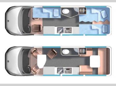 Floorplan - 2016 Roadtrek Adventurous CS