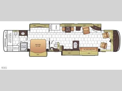 Floorplan - 2016 Newmar Mountain Aire 4565