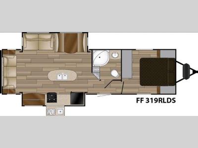Floorplan - 2016 Cruiser Signature Edition F-319RLDS