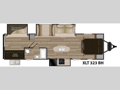 Floorplan - 2016 Heartland Sundance XLT 323BH