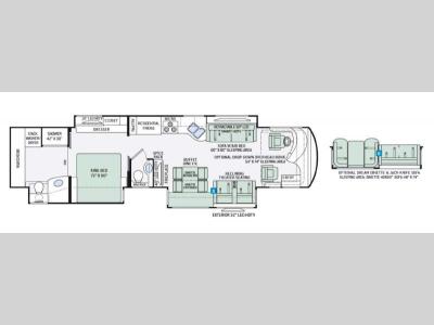 Floorplan - 2016 Thor Motor Coach Venetian T42