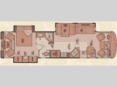 Floorplan - 2006 National RV Dolphin LX 6376