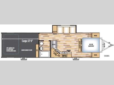 Floorplan - 2017 Coachmen RV Adrenaline 30QBS