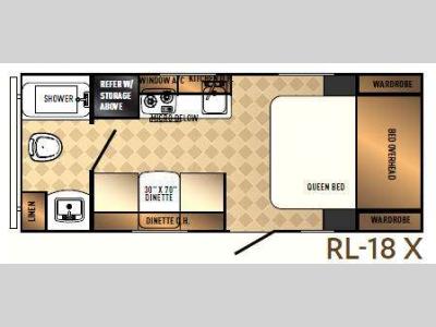 Floorplan - 2016 Palomino Real-Lite Mini 18-X