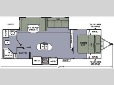 Floorplan - 2017 Coachmen RV Apex Ultra-Lite 269RBSS