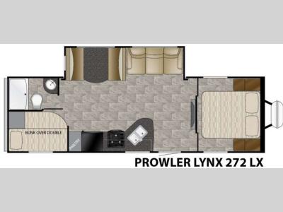 Floorplan - 2016 Heartland Prowler Lynx 272 LX