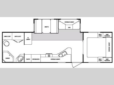 Floorplan - 2006 SunnyBrook Sunset Creek 279 RB