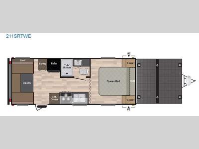 Floorplan - 2017 Keystone RV Springdale 211SRTWE