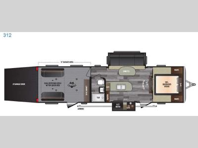 Floorplan - 2017 Keystone RV Impact 312