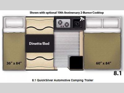 Floorplan - 2016 Livin Lite Quicksilver 8.1