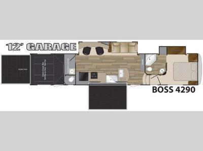 Floorplan - 2017 Cruiser BOSS 4290