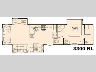 Floorplan - 2008 Heartland Big Country 3300 RL