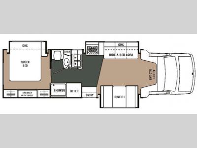 Floorplan - 2007 Coachmen RV Concord 300 TS