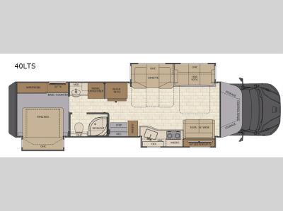 Floorplan - 2017 Renegade Verona LE 40LTS