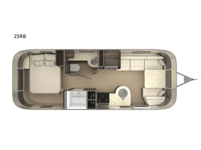 Floorplan - 2017 Airstream RV International Signature 25