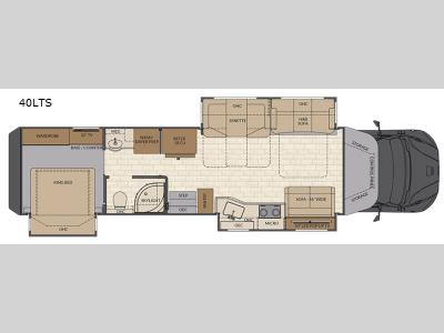 Floorplan - 2017 Renegade Verona LE 40LTS