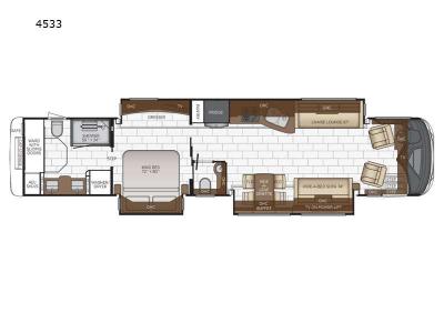Floorplan - 2017 Newmar Mountain Aire 4533