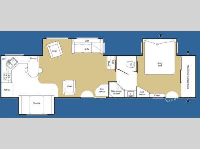 Floorplan - 2008 Keystone RV Sprinter 378SLS