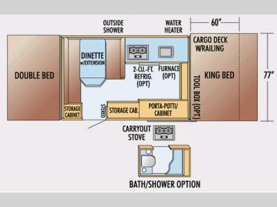 Floorplan - 2009 Jayco Baja 10Y