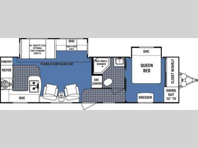 Floorplan - 2009 Dutchmen RV Denali 295BS-DSL