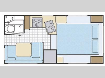 Floorplan - 2009 Lance 845