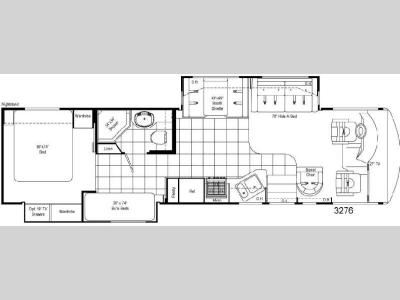 Floorplan - 2009 Damon Daybreak 3276