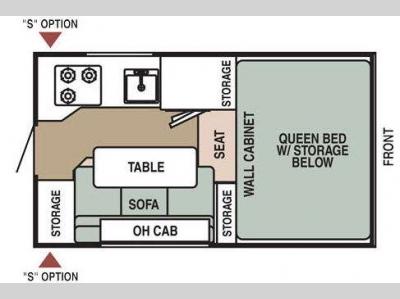 Floorplan - 2009 Starcraft  Softside Lonestar