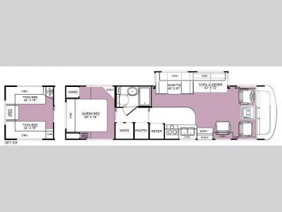 Floorplan - 2003 Fleetwood RV Fiesta 32S