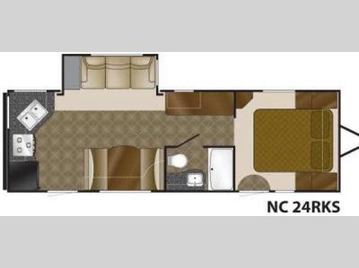 Floorplan - 2010 Heartland North Country 24RKS