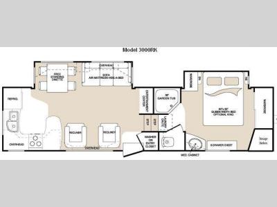 Floorplan - 2010 Keystone RV Montana 3000 RK