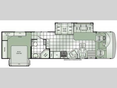 Floorplan - 2010 Damon Challenger 348