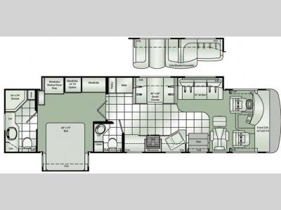 Floorplan - 2010 Damon Challenger 368