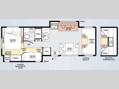 Floorplan - 2010 Winnebago Access 31J