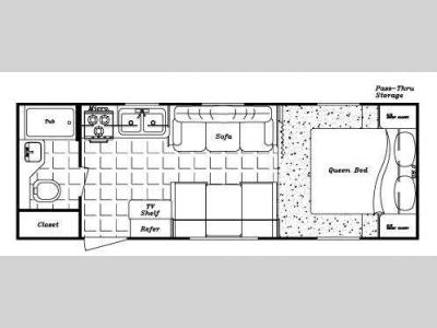 Floorplan - 2010 Gulf Stream RV Kingsport 236 RB