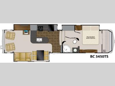 Floorplan - 2011 Heartland Big Country 3450 TS