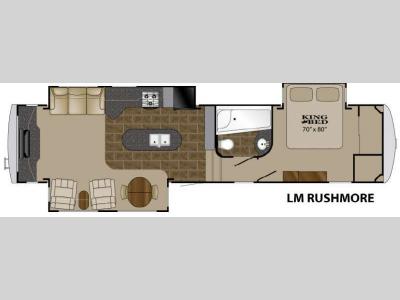 Floorplan - 2011 Heartland Landmark Rushmore