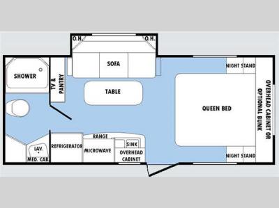 Floorplan - 2010 SunnyBrook Harmony 21 FBS