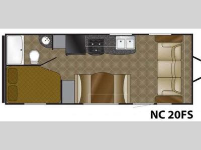 Floorplan - 2011 Heartland North Country 20FS