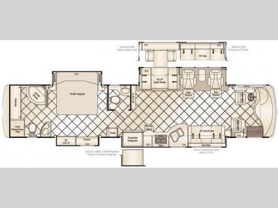 Floorplan - 2011 Damon Tuscany 42RQ