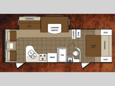 Floorplan - 2011 Prime Time Manufacturing Tracer 2600RLS