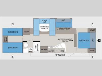 Floorplan - 2011 Jayco Jay Flight 29QBH