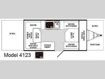 Floorplan - 2011 Palomino Y-Series 4123