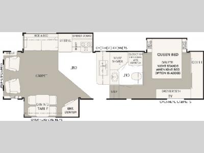 Floorplan - 2006 NuWa Hitchhiker II LS LS 32.5 FKSBG