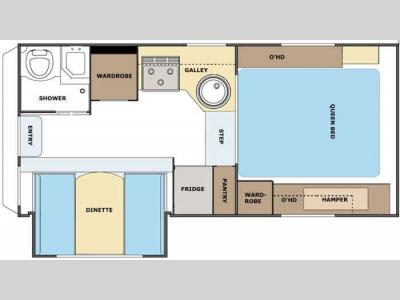 Floorplan - 2011 Lance 950S