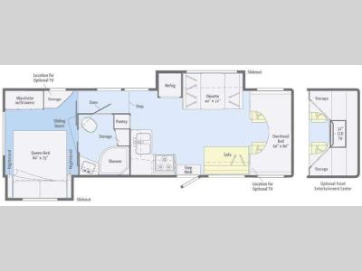 Floorplan - 2011 Winnebago Access 31N